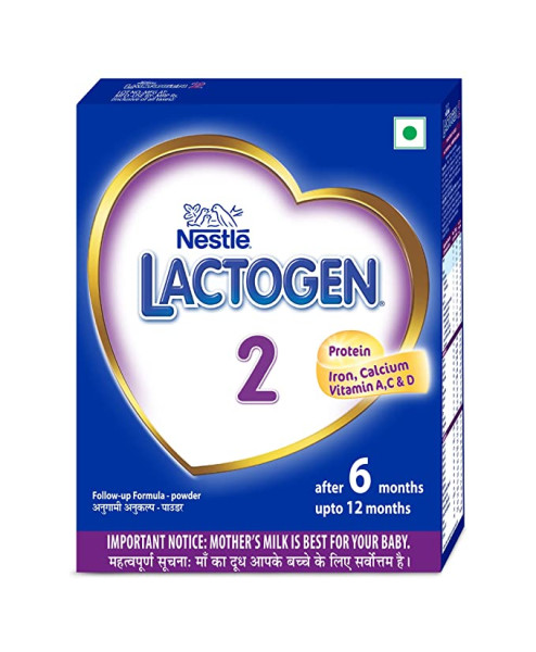 Neltle Lactogen 2 Follow-up Formula powder Iron Calcium vitamin A,C,D( after  6 months up to 12 months) 400g